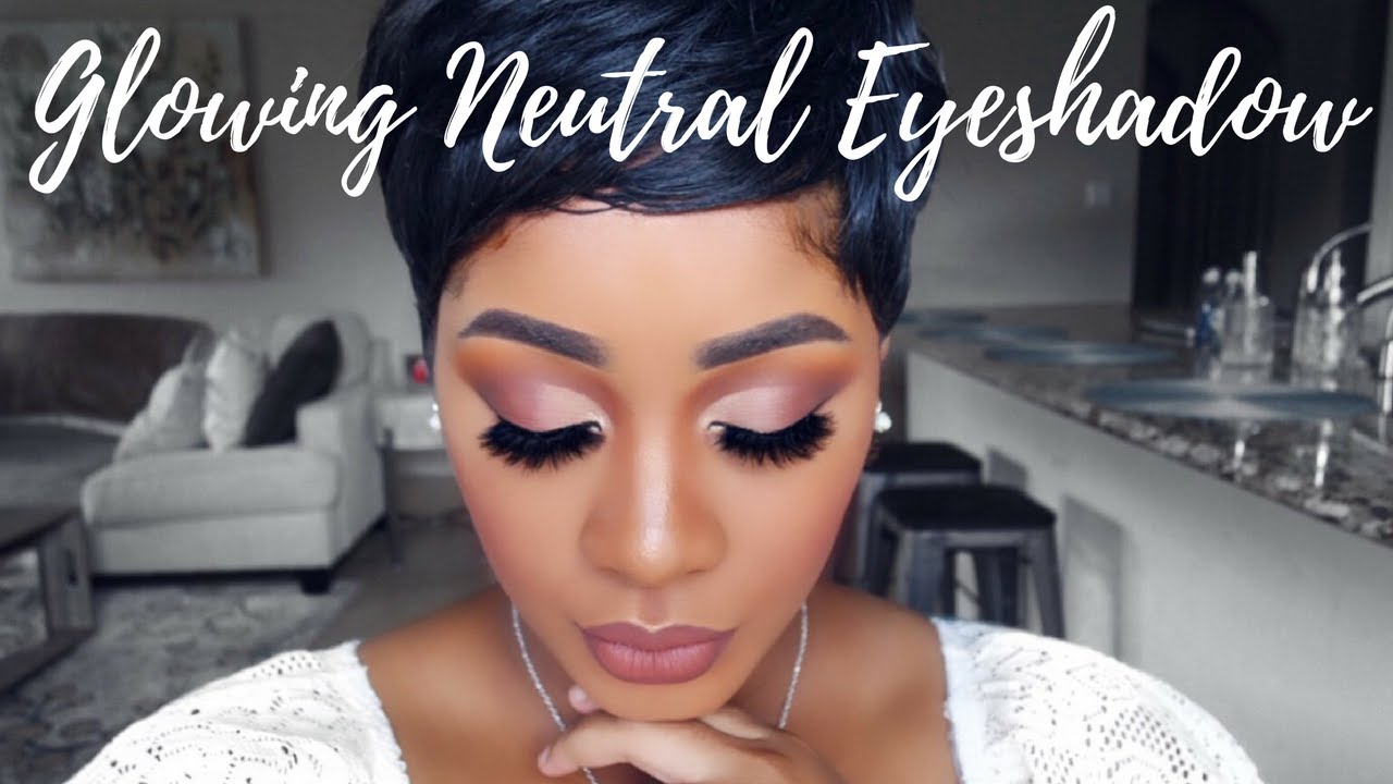 Neutral Soft Glam Eyeshadow Make Up Tutorial | Half Cut Crease