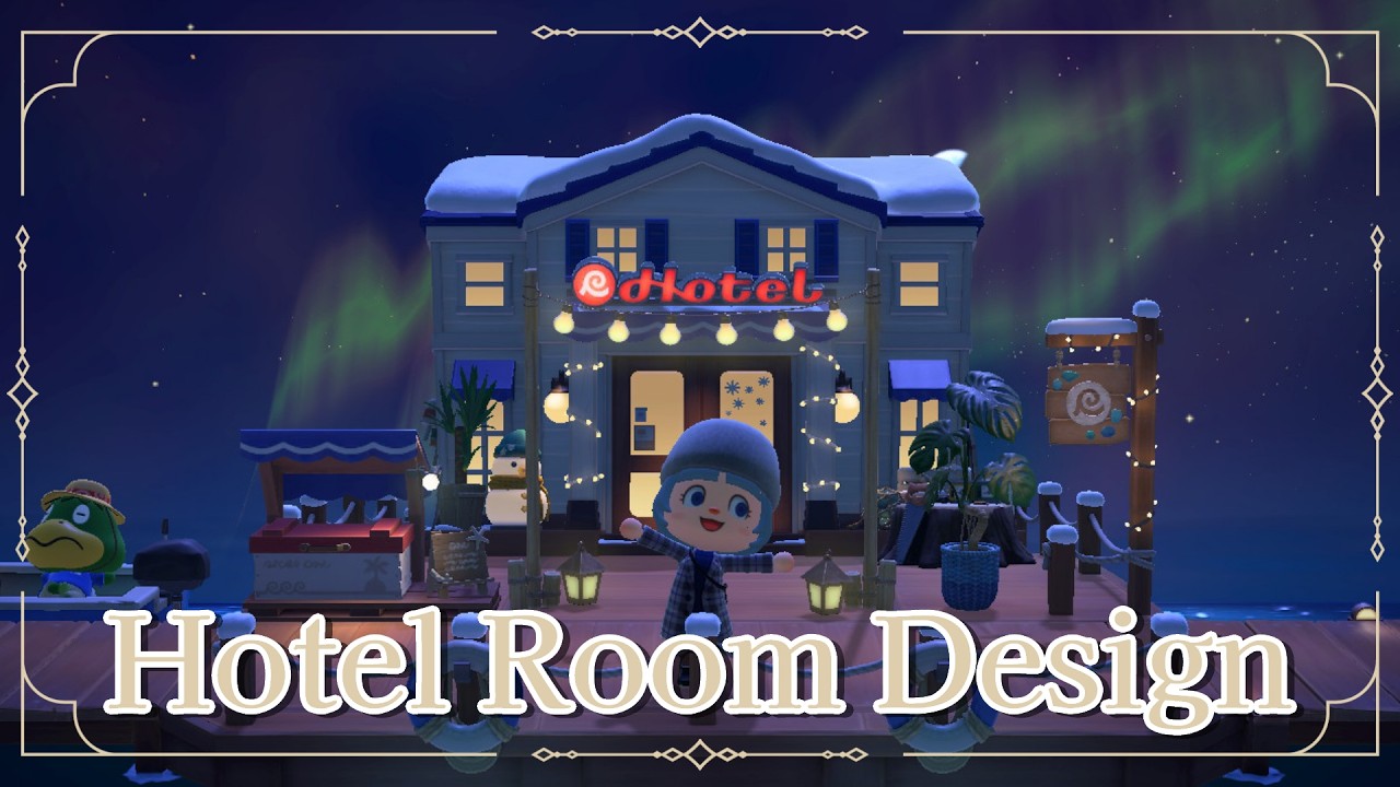【 #あつ森 】JP/EN👌あつ森ホテル部屋クリエイトしていくよ 🏝 ACNH Hotel Room Design✨ #kumastream #vtuber