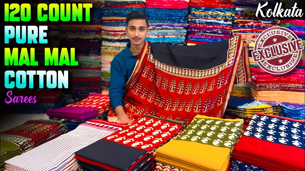 Mul Chanderi Cotton/Cotton Hand Block Saree/Mulmul Cotton & Pure Kalamkari Saree Manufacturer 🔥🔥
