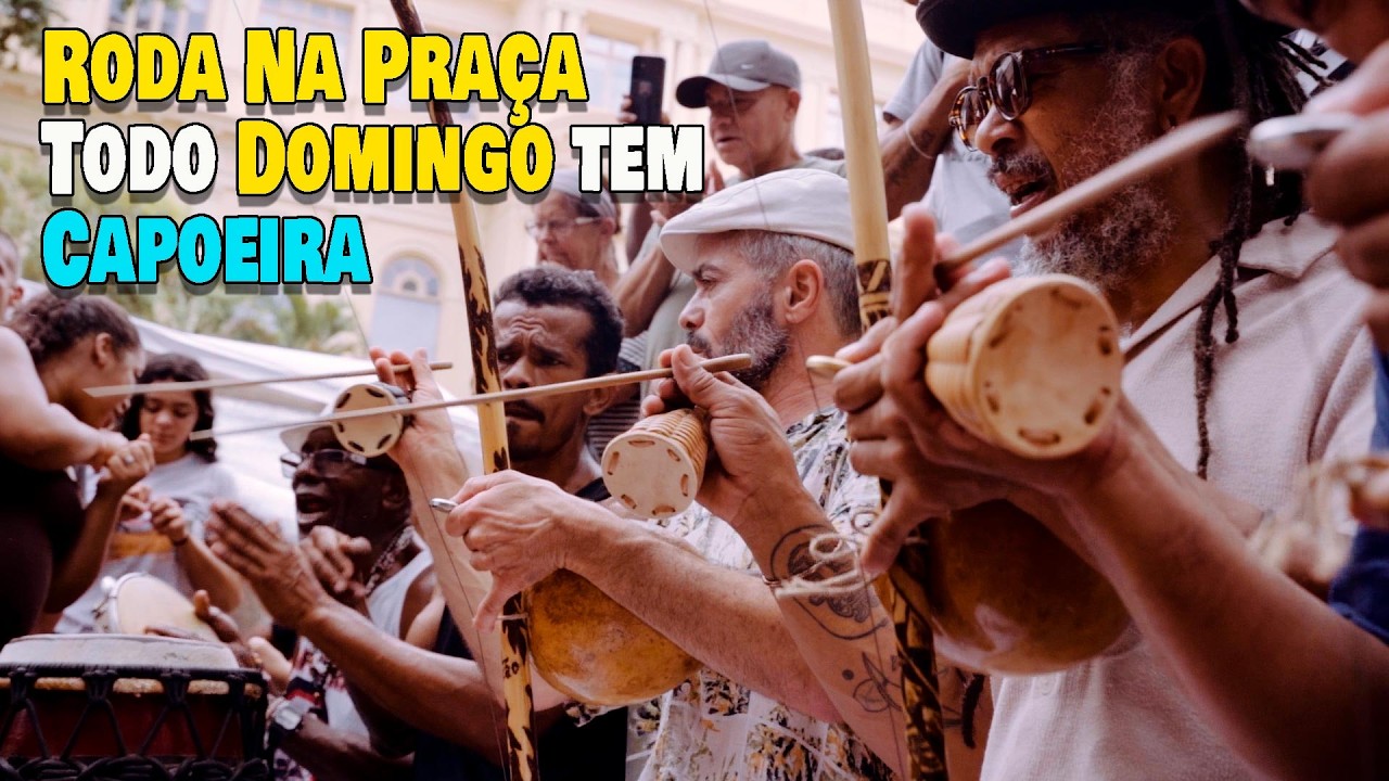 Roda de Capoeira na Praça da República São Paulo Brazil 22/02/2026