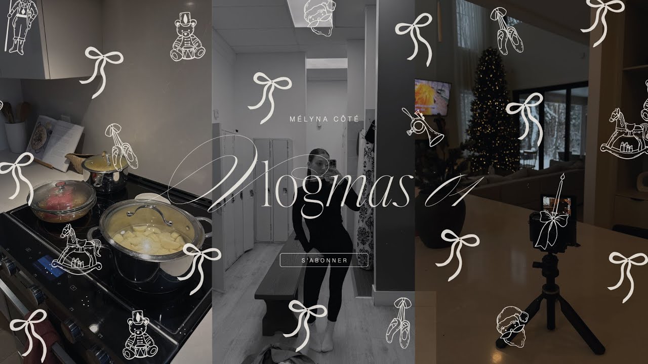 VLOGMAS 01 | morning routine, bébé qui dort pas & une journée “vraie vie” pour commencer 🎄