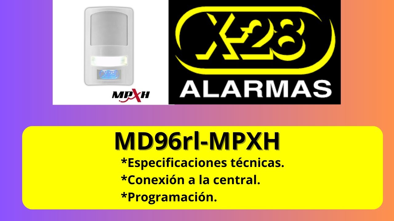 MD96rl-MPXH, instalación y programación.