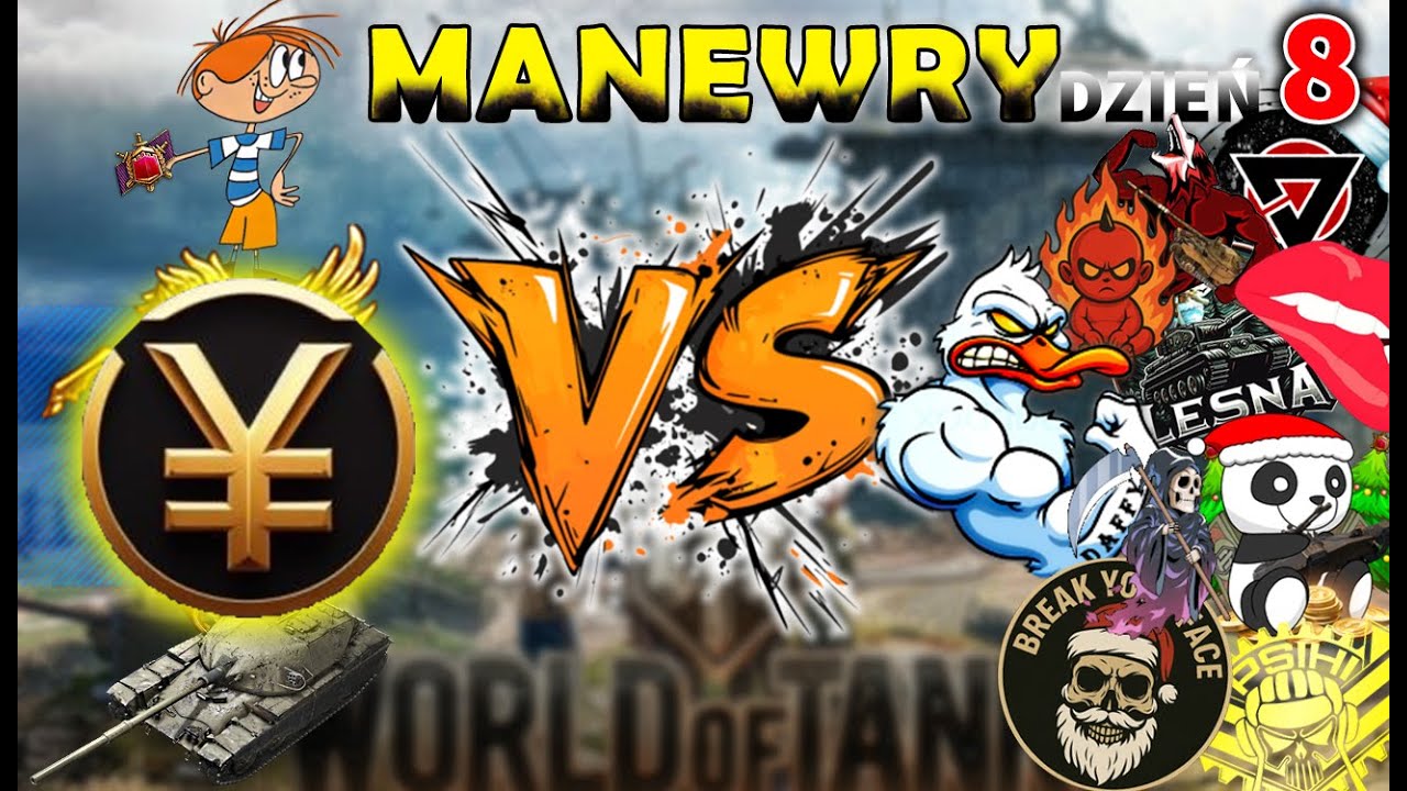 World of Tanks | #8 Kampania: Manewry, MAMY TU PRAWDZIWĄ PARAOLIMPIADĘ ! | #wot #maneuvers #wg #yen