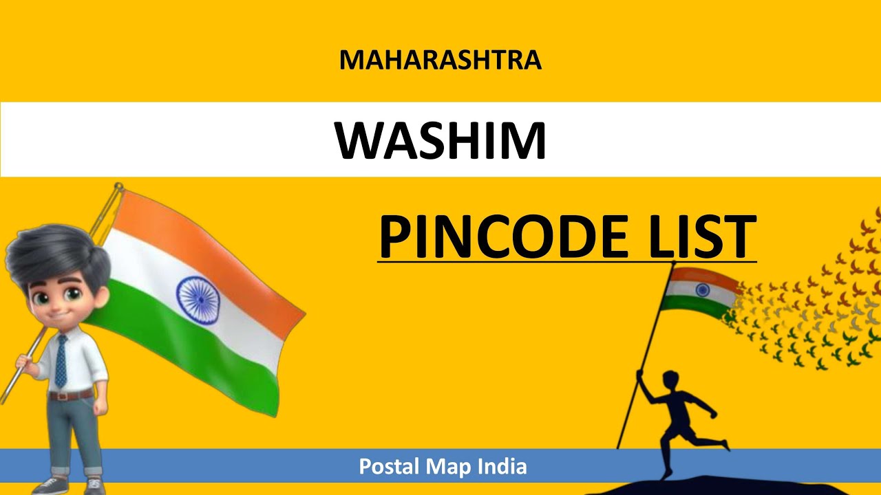 Washim District Pincode List || MAHARASHTRA Zip Codes