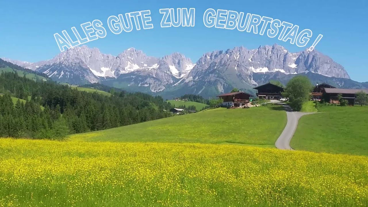 Geburtstagwünsche in Wort und Bild III