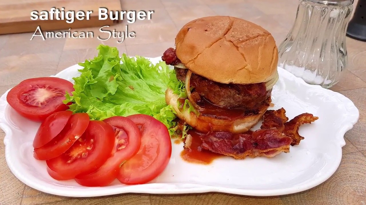 saftiger Burger / American Style / Pirategrills