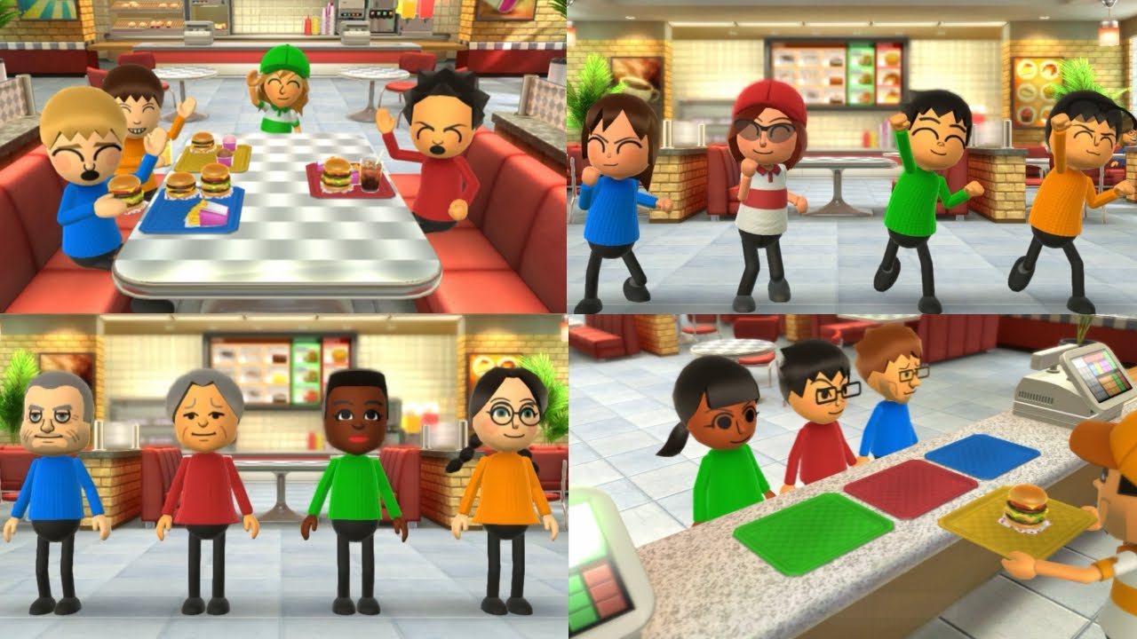 Wii Party U - Super Genesis Sports: Feed Mii the movie
