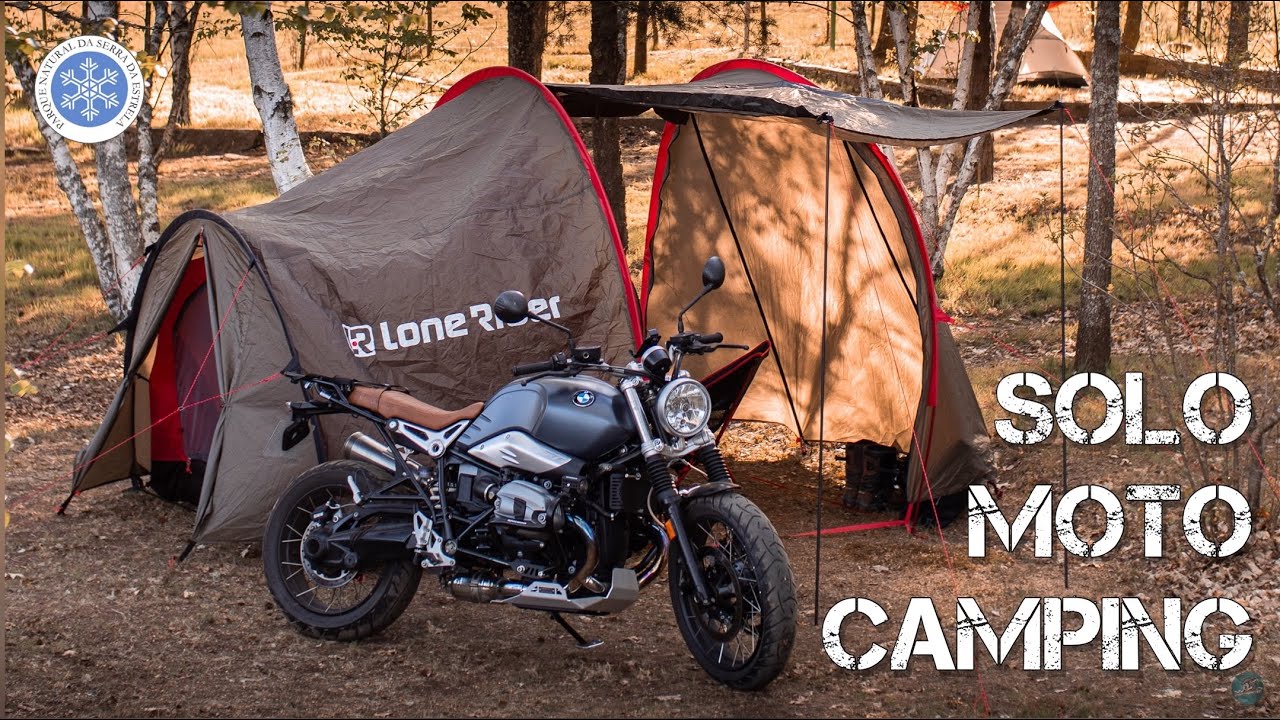 Motorcycle Camping Adventure on a BMW Scrambler