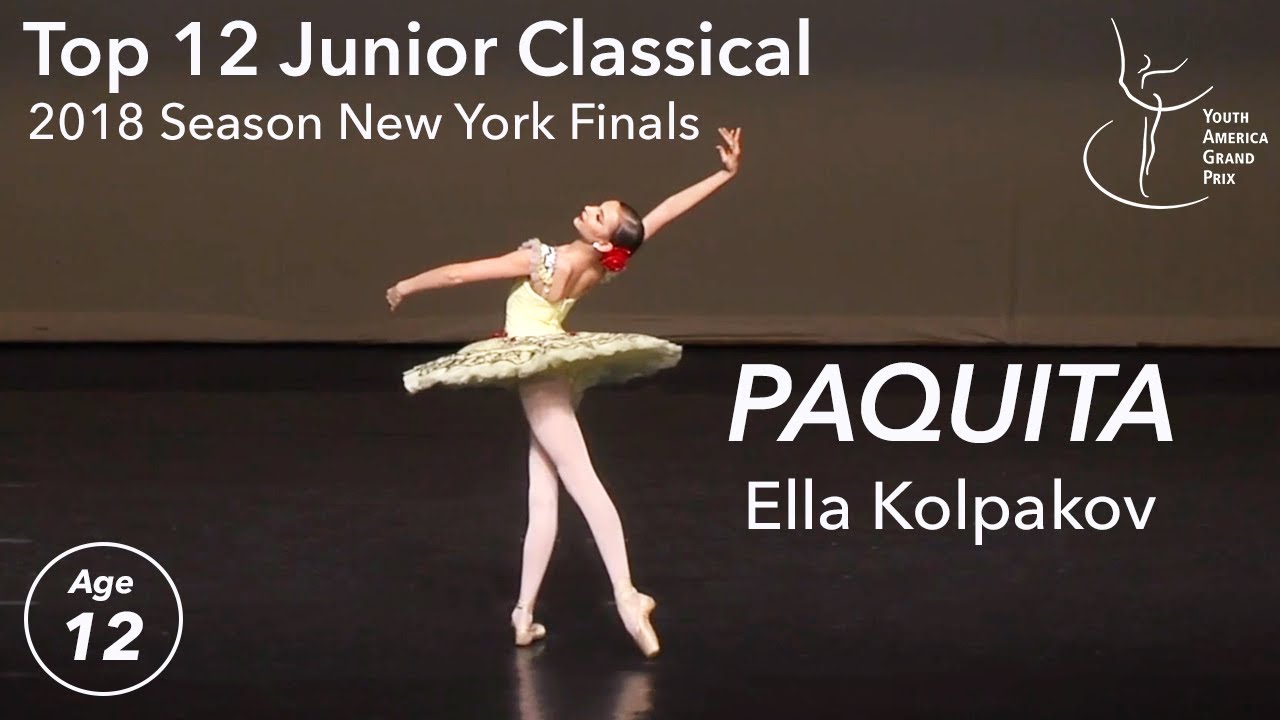 Ella Kolpakov - Age 12 - Paquita - 2018 YAGP Ballet Competition NYC Finals Top 12 Junior Classical