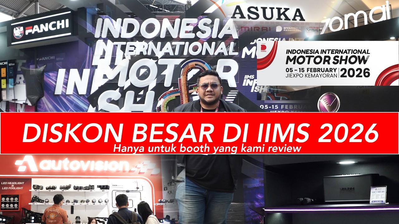 BANYAK PROMO DI BOOTH BRAND INI | IIMS 2026