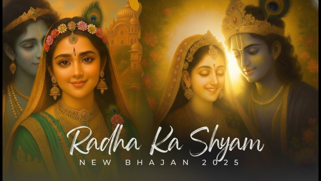 🌼 Soulful Radha Krishna Evening Bhajans 2025 | Divine Nonstop Krishna Bhakti Songs l lofi bhajan