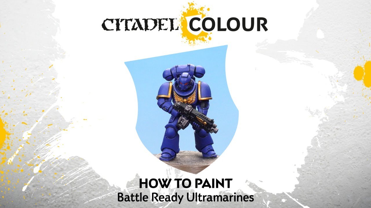 How to Paint Battle Ready Ultramarines