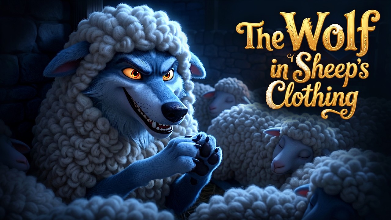 The Wolf in Sheep&rsquo;s Clothing Story 🐺🐑 | English Moral Stories | Bedtime Stories