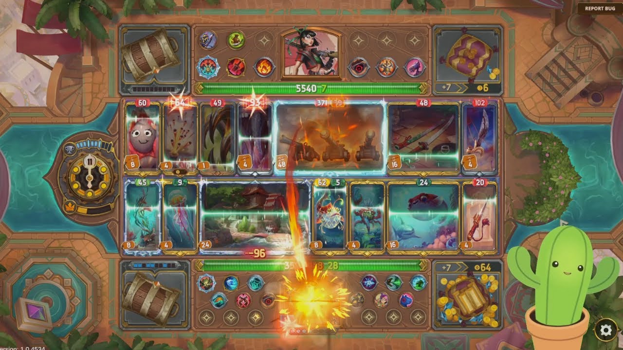 The BEST Asynchronous PVP Autobattler Cardgame is here! [ Cactus Plays The Bazaar ]