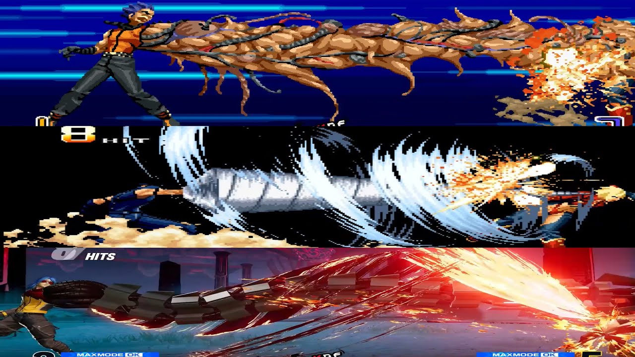 K9999 Nameless Krohnen KOF 2002 UM KOF XV Comparación Poderes DM Doble SDM Oculto Climax