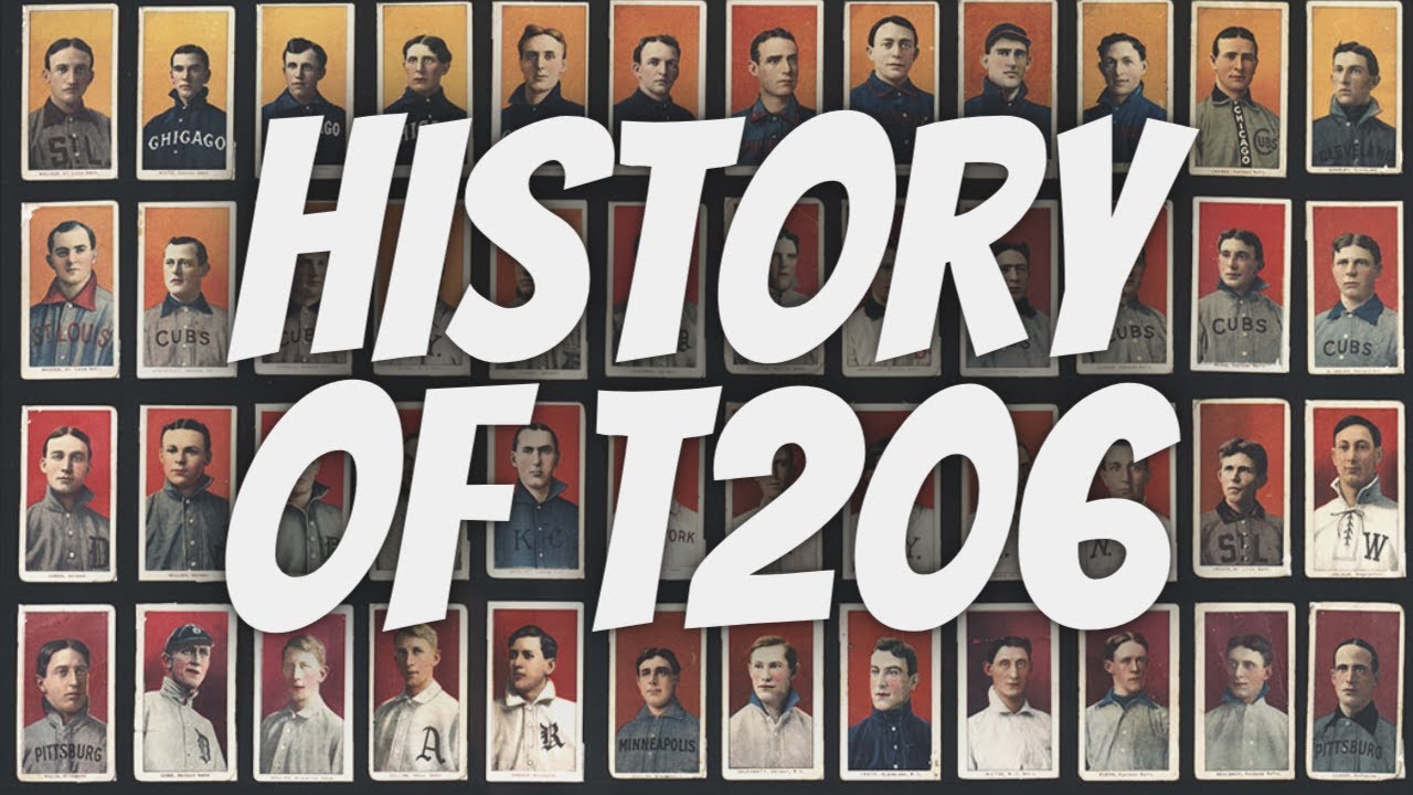 History of T206: The Most Iconic Baseball Card Set of All Time (+ most expensive sports card ever!)