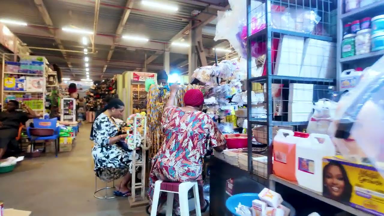 KUMASI BIG indoor Market Africa Ghana