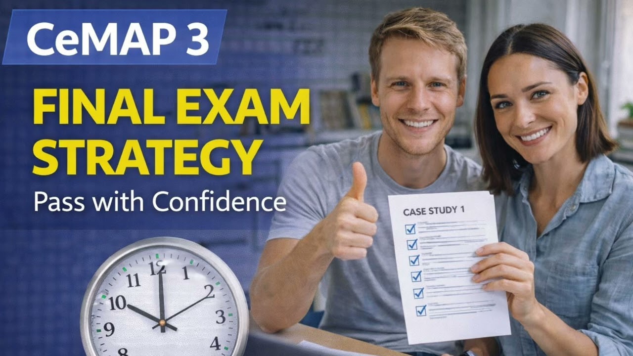 CeMAP 3 Final Exam Strategy – How to Pass Module 3 with Confidence!