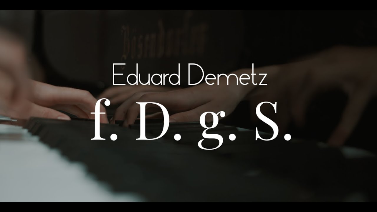 Eduard Demetz | f. D. g. S.