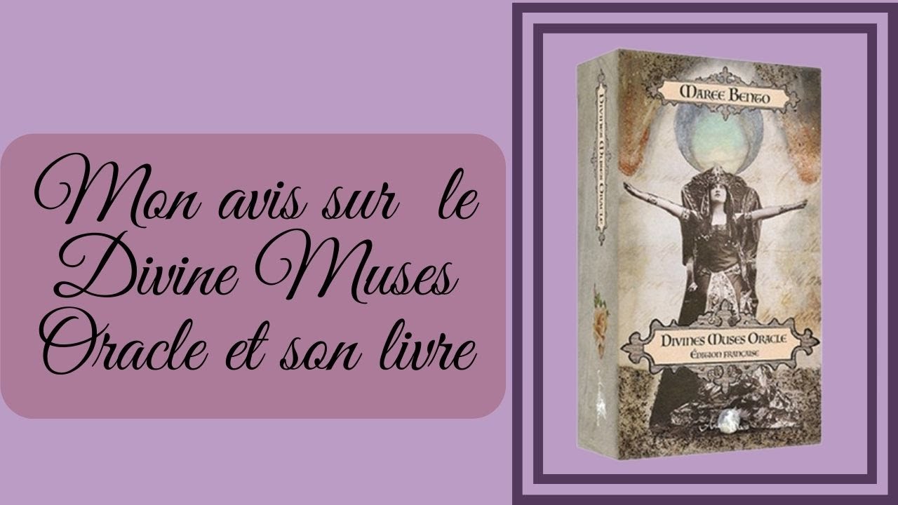 🌑🌒🌓🌔mon avis sur le Divine Muses Oracle et son livre 🌑🌒🌓🌔