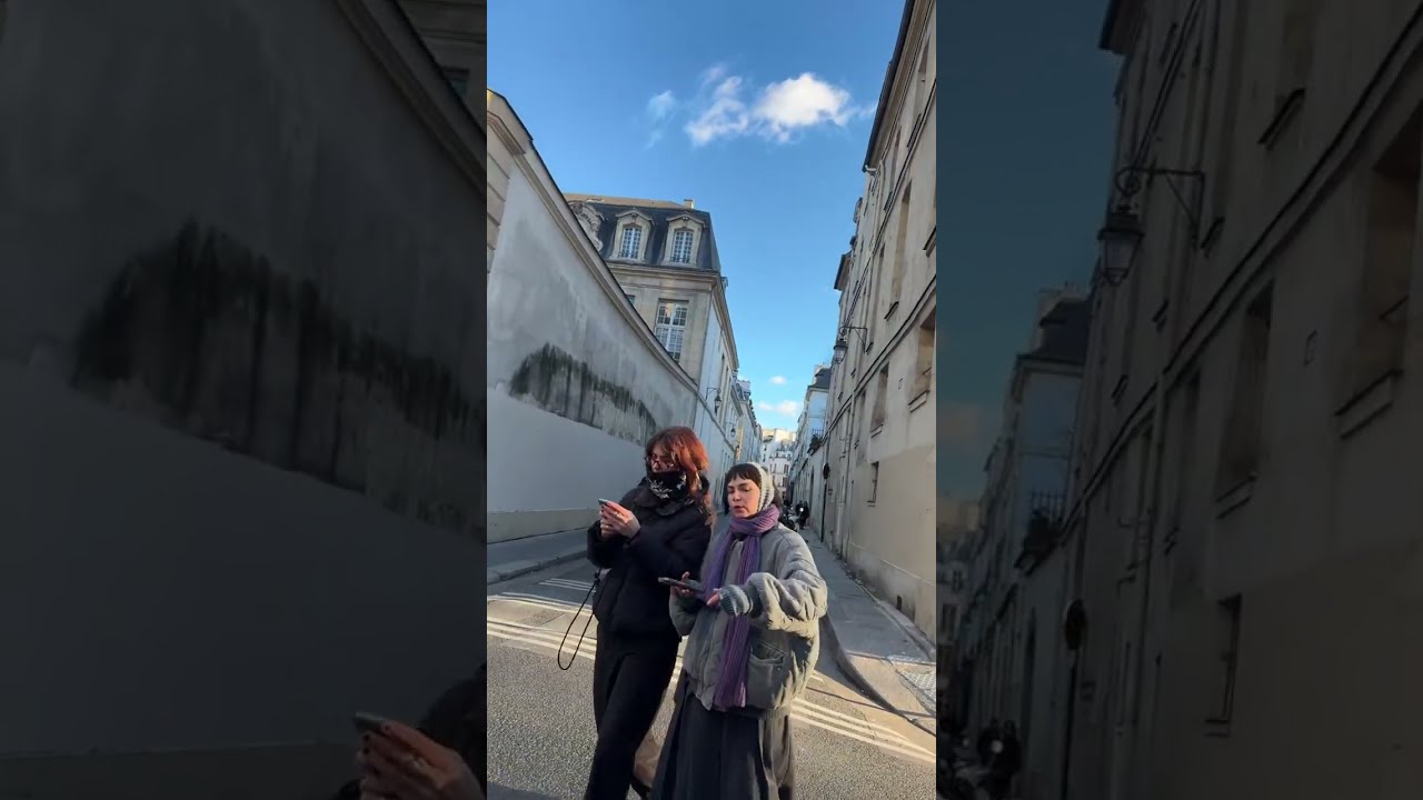 Sunday walk in le Marais Paris