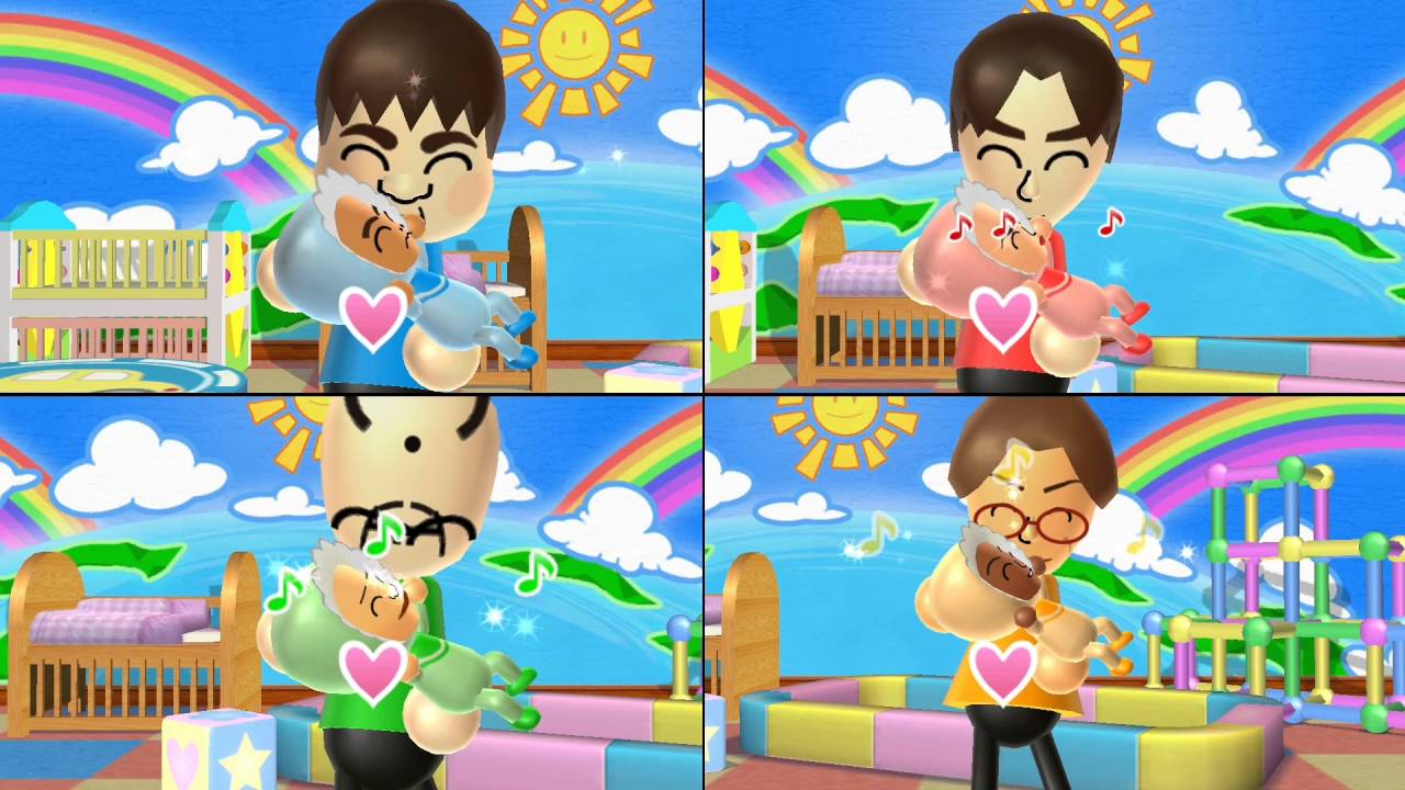 Wii Party minigame: Cry Babies 60fps
