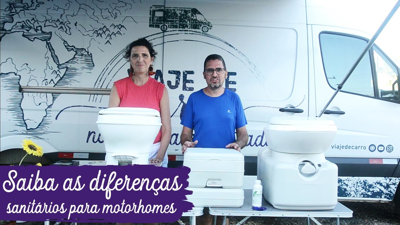 Sanitário para motorhome, saiba as diferenças/ Viaje de Carro