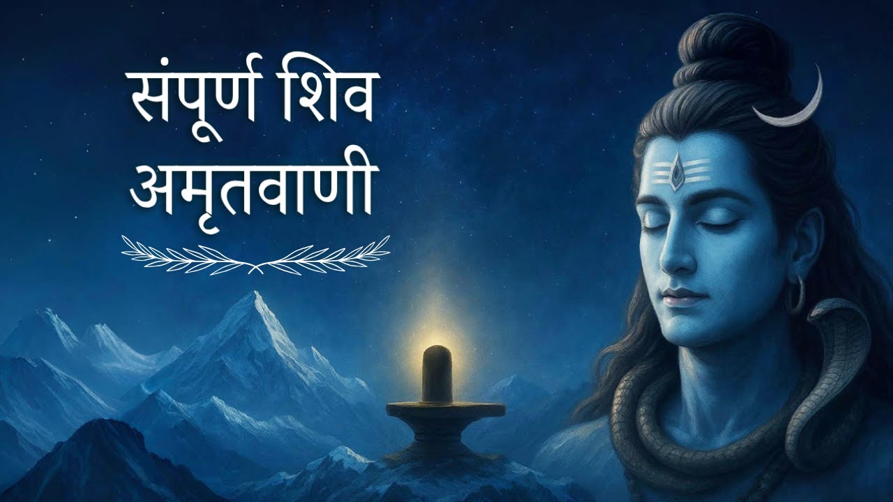 Shiv Amritwani 2026 | Morning Shiva Bhajan for Peace, Positivity & Divine Blessings