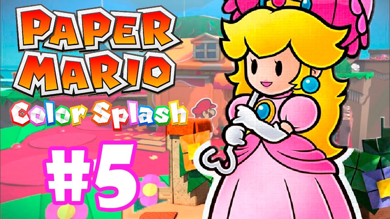 PAPER MARIO COLOR SPLASH #5 - ENFIADO NO CANO?