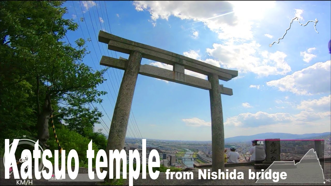 🚴 50 minute Virtual indoor cycling workouts in Japan 🚴‍[ Katsuo temple (L) ]