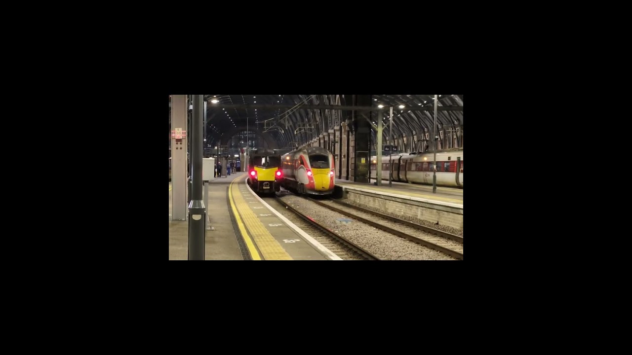 Trains at! London St Pancras and London Kings Cross!