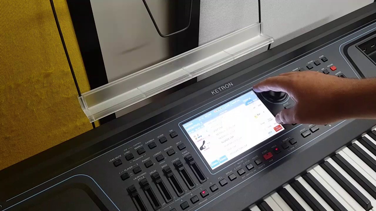 ...primo impatto con Ketron SD9