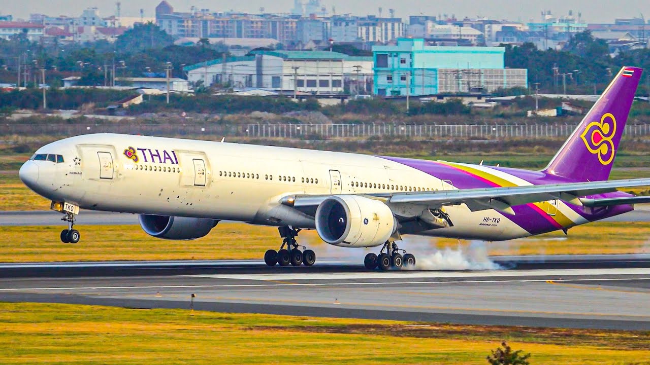 ✈️🇹🇭2 HOUR of THE BEST CLOSE UP TAKEOFFS & LANDINGS | BANGKOK Airport Plane Spotting [BKK/VTBS]