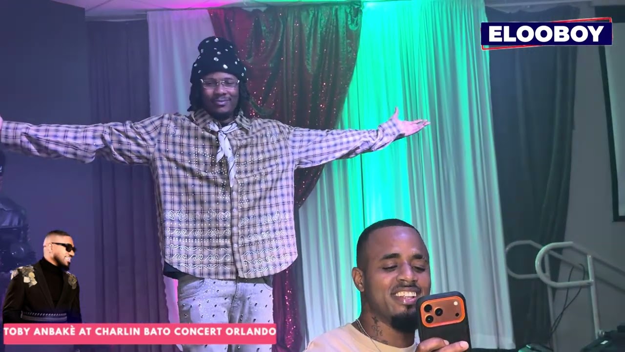 Toby Anbakè kraze Orlando nan concert Charlin Bato a (Live Performance)