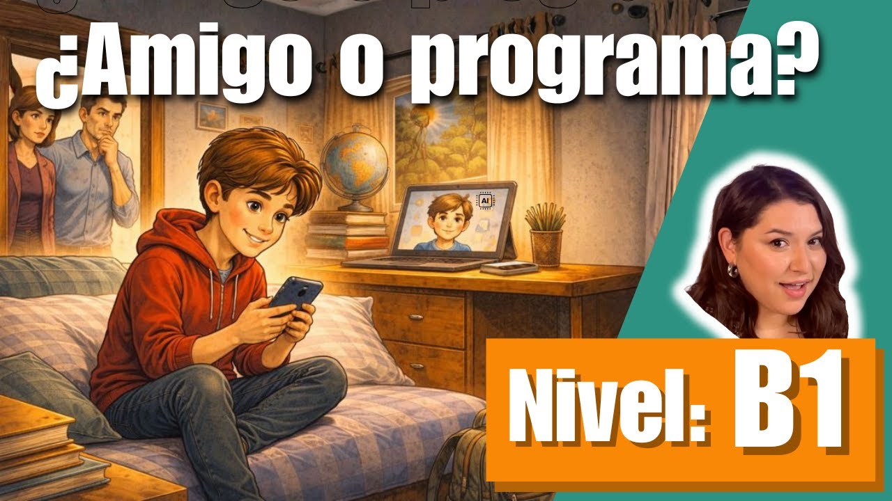 ¿Puede una IA, ser un amigo? - Práctica de lectura en inglés nivel B1