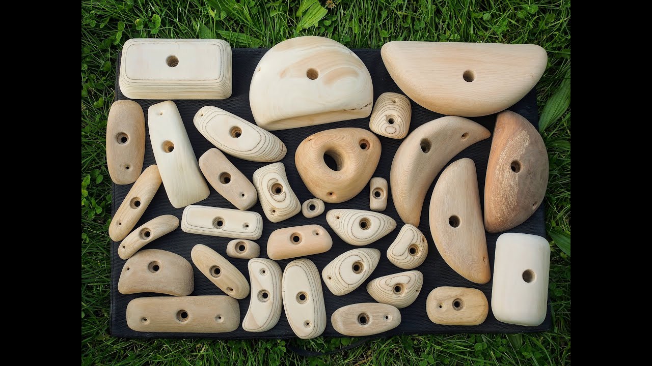 How To Make Your Own Wooden Climbing Holds