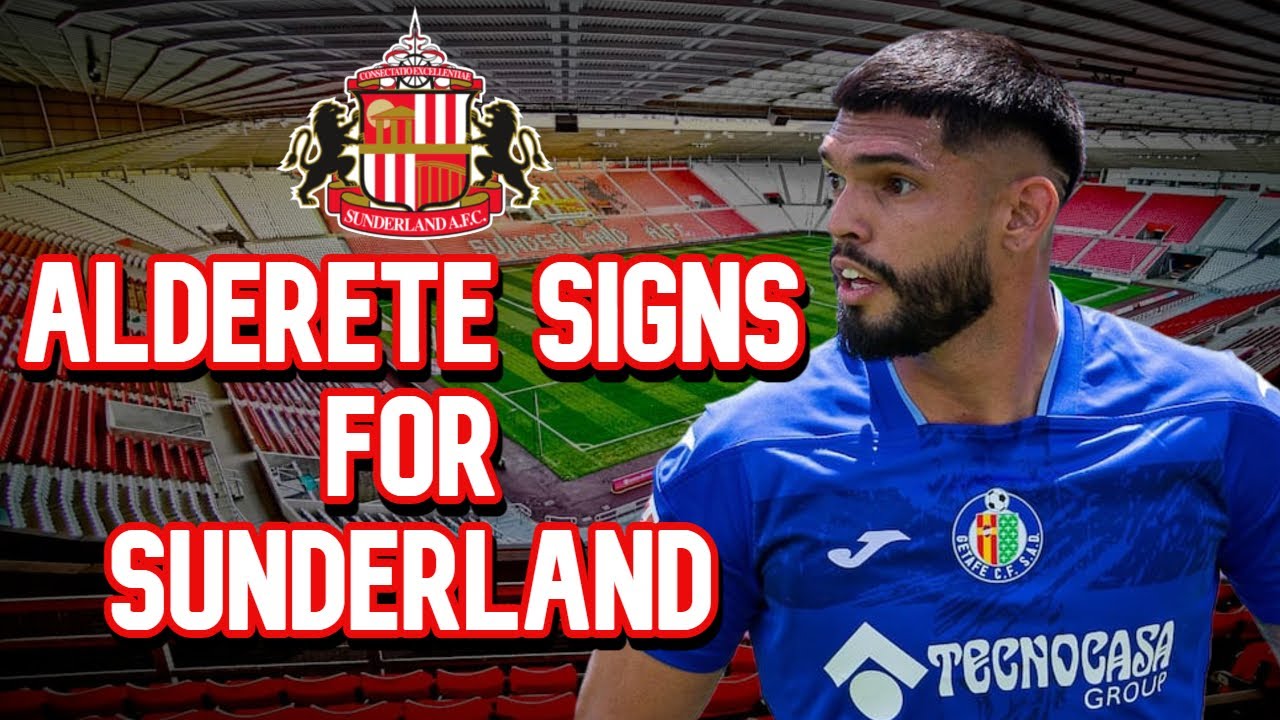OMAR ALDERETE SIGNS FOR SUNDERLAND ON FOUR-YEAR DEAL!