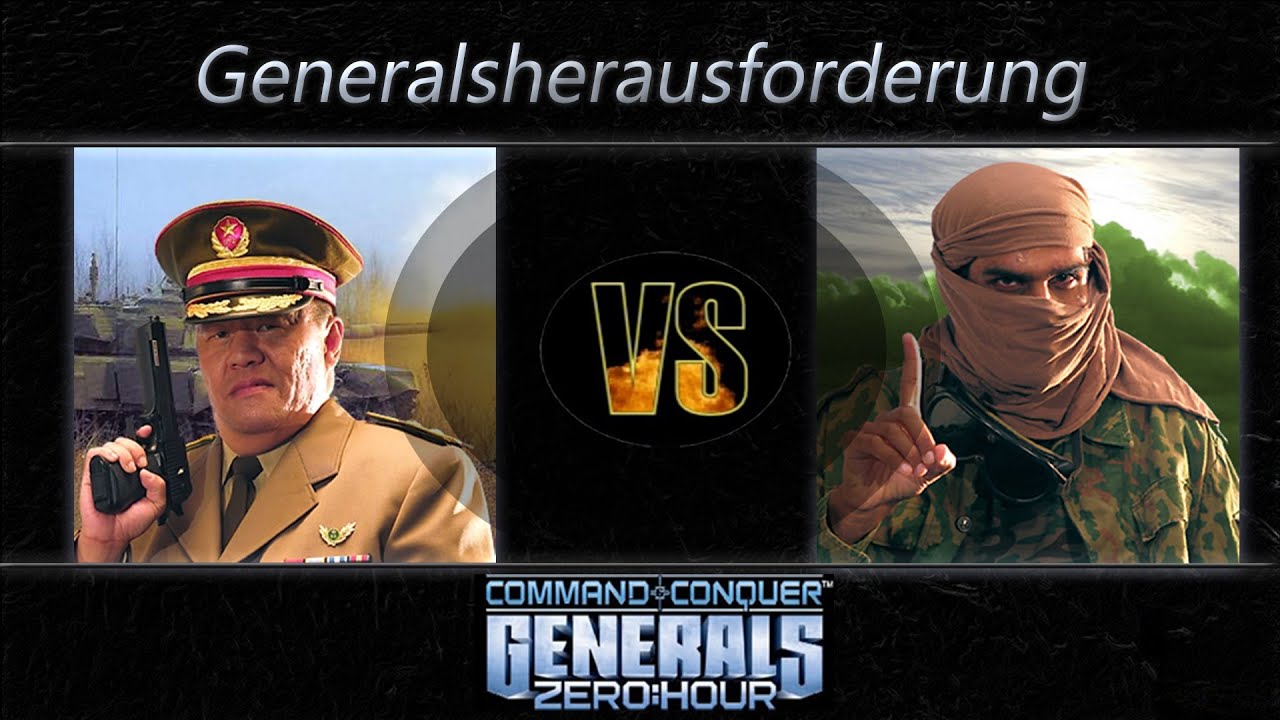 [C&C Generals Zero Hour] Tank vs Toxin - Generalsherausforderung #1 - Schwer