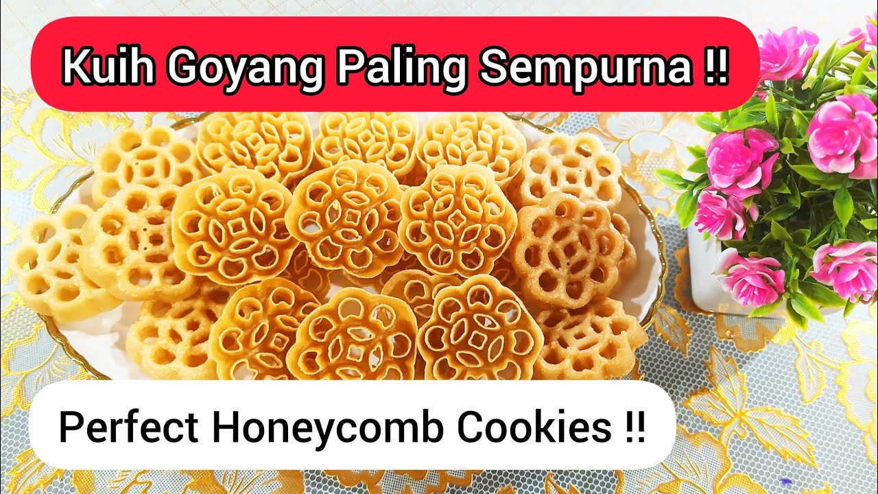 TIPS PALING RANGUP & RAPUH‼️ HONEYCOMB COOKIES EXTRA CRISPY‼️