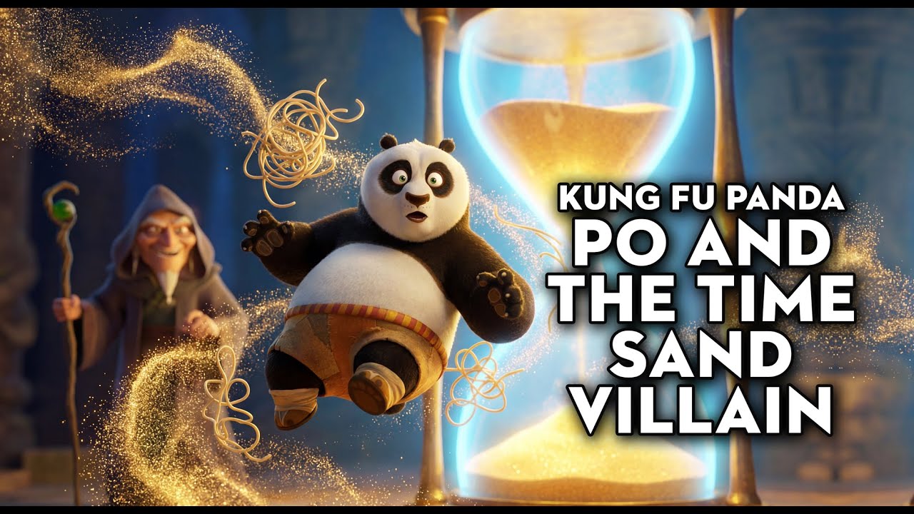 KUNG FU PANDA Po and the Time Sand Villain
