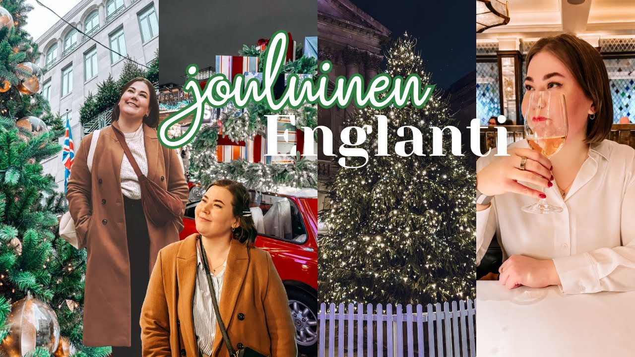 Jouluvaloja & jouluisia aktiviteetteja 🎄✨ ENGLANTI VLOGI