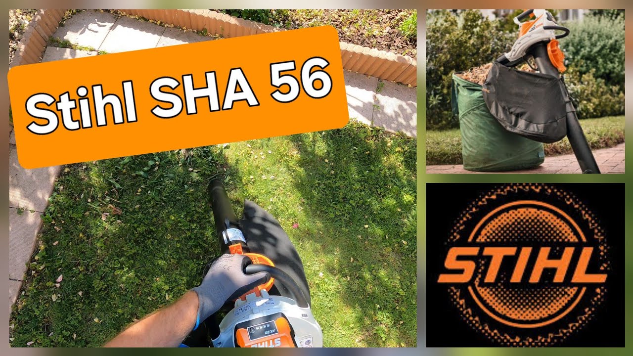 Premier test Aspiro-Broyeur Stihl SHA 56 @STIHL @STIHL USA