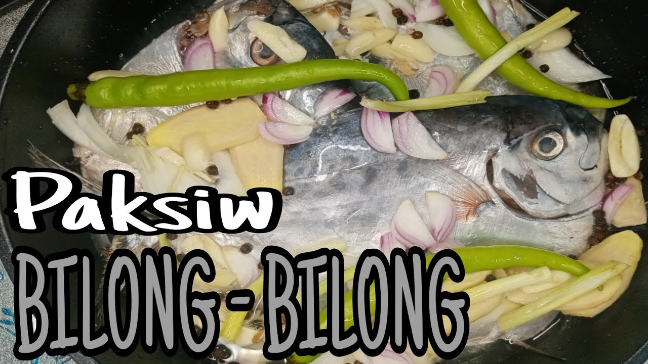 PAKSIW NA BILONG-BILONG [ MOON FISH ] PAKSIW RECIPE || MJ Mini Kitchen