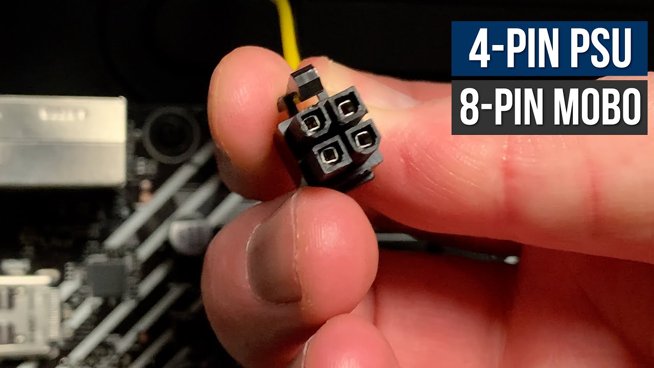 Using a PSU with 4-Pin CPU power on an 8-Pin Motherboard