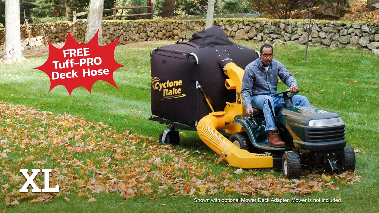 The Cyclone Rake XL Features | Lawn Vacuum