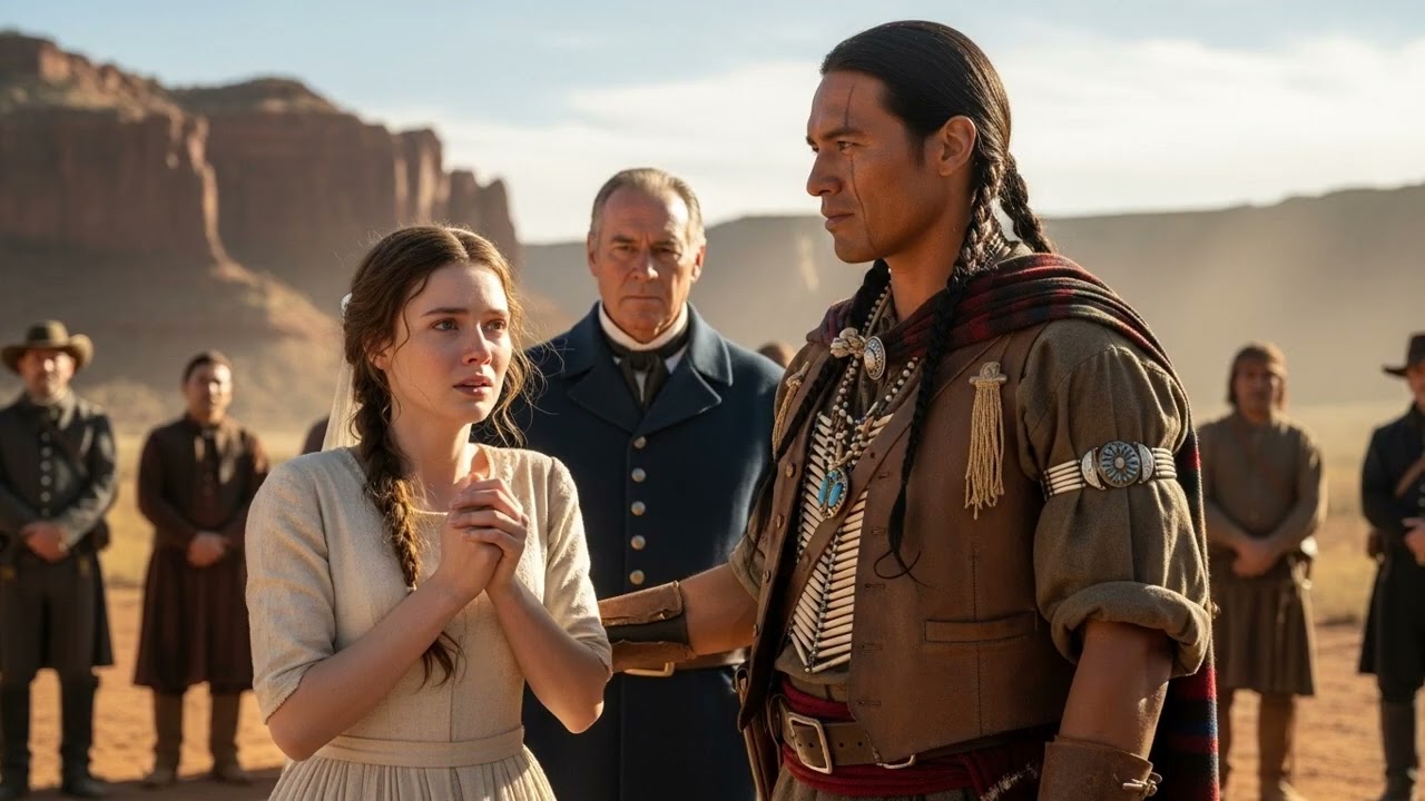 “They Forced Her to Marry The Scarred Navajo Warrior… But He Loved Her Before He Ever Saw Her.”