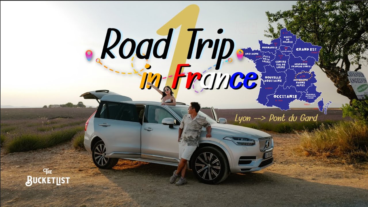 Road Trip ฝรั่งเศสตะลุย 2 แคว้น 7 เมือง 1,200 km. EP.1 Lyon - Pont du Gard.