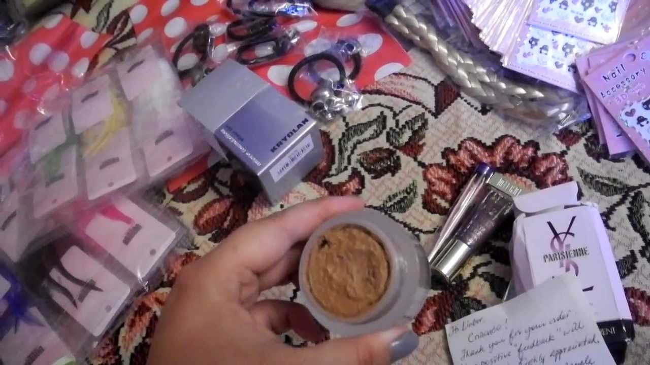 Покупки :короткий парик,духи,hello kitty,мусс kryolan