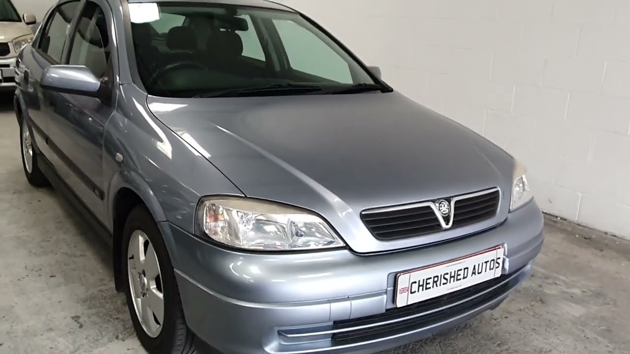 A ULTRA RARE  *29K* VAUXHALL ASTRA AUTOMATIC ELEGANCE WITH AN AMAZING 29,000 GENUINE MILES FROM NEW