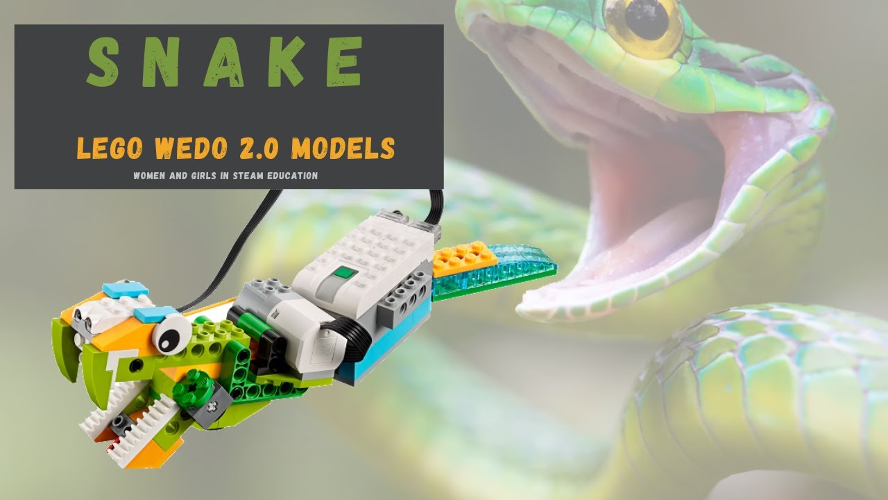 25 - WeDo 2.0 - SNAKE - step by step instruction